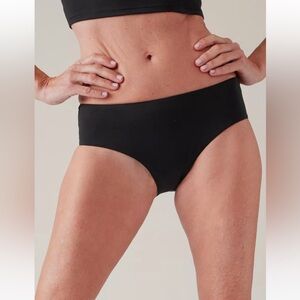 Athleta “Clean Full” Bikini Bottom XS Black NWOT